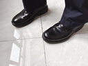 海澜之家HLA皮鞋男商务休闲秋冬正装德比鞋子HAAPXM4EBH268 黑色加绒款38 实拍图