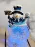 五月家生日女生日旋转雪花雪人梦幻水晶球音乐摆件送女生生日礼物盒 实拍图