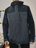adidas拒水加绒内胆三合一连帽外套男女秋冬阿迪达斯官方轻运动 固态深灰   XL 实拍图