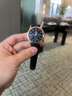 商务休闲男士手表皮带简约日月同辉日韩腕表 合金黑色（升级版机芯） 实拍图