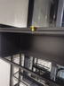美厨物语（MEICHUWUYU）厨房水槽置物架碗架水槽沥水架洗碗碟盘置物架水池收纳架子沥水篮 【高款-黑色75长】沥水6件套 实拍图