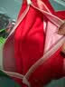 三枪（THREEGUN）【吉庆红品】红色秋衣秋裤男女套装本命年新婚结婚喜庆红保暖内衣 【纯棉】圆领保暖套装-女款 M （仅女款） 实拍图