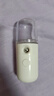 康芝手持迷你蒸脸热敷酒精消毒仪补水仪加湿器喷雾美容仪USB充电 珍珠白 实拍图