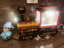 五月家圣诞节礼物盒火车旋转音乐八音盒儿童男孩水晶灯摆件年终福袋跨年 实拍图