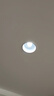 鹿家良品（LUUGAA）星月小山丘射灯嵌入式洗墙灯深杯防眩客厅孔灯无主灯玄关过道灯 开孔75mm|10W|智能款|白杯 实拍图