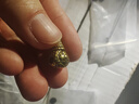 藏汉屋 藏式佛珠文玩手串配饰黄铜金刚杵三通佛头小号星月百香籽配件 小号黄铜三通佛头 实拍图