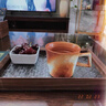 九土日式粗陶咖啡杯复古马克杯原创设计陶瓷简约家用手工切面窑变水杯 窑变黄(可定制写字) 实拍图