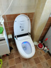 JOMOW墙排后排智能马桶家用全自动语音烘干虹吸式一体式坐便器 简配【黑屏】无水箱无质保+不包安装 200-500mm【坑距备注】 实拍图