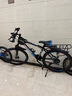 EG7山地自行车成人学生变速越野单车双减震赛车26寸青少年男女 辐条【升级减震 超强承重】炫彩 26寸30速【适合：160-180CM】 实拍图