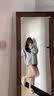 百慕倾臣小个子增高厚底拖鞋女夏季网红时尚软底防滑踩屎感透气凉拖女外穿 卡其 37-38 （正码245mm） 实拍图