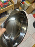 拜格（BAYCO）鸳鸯锅34CM 大容量火锅专用锅具汤锅电磁炉用煤燃气灶涮锅 BG035 实拍图