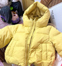 巴拉巴拉童装宝宝羽绒服三防男童冬装女童连帽外套萌趣2025新款面包服外套 实拍图