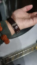 冠琴（GUANQIN）手表男士机械风格品牌腕表瑞士品质夜光双日历男表全自动商务国表 【大师版-轻奢水钻】钢带间白 实拍图