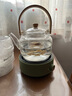 忆壶茶煮茶壶玻璃提梁壶电陶炉煮茶器耐高温可加热泡茶具全玻璃烧水壶 实拍图