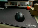 CAPERE (铠雷) 【赤电】乱纹提花游戏【轻粗面控制涩垫】鼠标垫顺滑表面细沙感定位精准电脑竞技滑鼠垫 【赤电】灰色350x250x3mm乱纹垫 实拍图