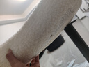 倾诺化妆椅卧室羊羔绒网红小胖椅现代简约高级感妆台椅网红美甲靠背椅 【经典白】羊羔绒大尺寸梳妆椅 实拍图
