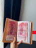 舒星暴富现金存钱本存单收纳夹存单夹钱币票据收藏册现金收纳册密码锁攒钱袋钱包夹存钱包 【密码锁-双层皮】暴富红(可放2万)一页可放多张 实拍图