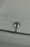 兰雍304不锈钢阳台晾衣杆吊座吊通挂衣杆支架顶装固定配件晾衣架底座 【304不锈钢】豪华加盖款 -25高20厘米 实拍图
