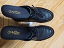 金利来（goldlion）男鞋都市时尚系带皮鞋舒适耐磨休闲皮鞋50623039001A-黑色-40码 实拍图