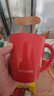 富光 FGA创意真空保温杯不锈钢马克杯情侣咖啡杯办公室水杯子牛奶杯 红色 380ml 实拍图