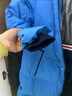 雪中飞【蓄热】童装儿童羽绒服男童女童纯色中大童拼接羽绒服浅蓝150cm 实拍图