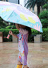 kocotreekk树儿童雨伞晴雨两用男童女童小学生遮阳伞幼儿园宝宝长柄伞圆角 实拍图
