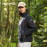 探拓（TECTOP）户外轻薄羽绒服修身保暖羽绒外套 2347234YR 女款经典黑XL 实拍图