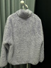 森马（Semir）外套女插肩袖珊瑚绒仿羊羔毛2024冬季立领宽松夹克109724108003 实拍图