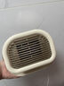 VINEHEAT速热取暖器暖风机家用小型电热器节能省电办公桌下卧室电暖气静音 NEW奶油白机械式【可调节角度-400w】 实拍图