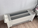 美的（Midea）折叠踢脚线取暖器遥控家用大面积IP24防尘防水电暖器卧室客厅移动地暖浴室暖风机 HDU20VR【180°折叠 24小时定时预约】 实拍图