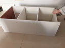 米昊（MIHAO） 鞋柜门口外窄高立式家用小户型玄关柜简易柜子储物柜防尘鞋盒架 【五门5层-高密度板】清新暖白色40*30*127cm 实拍图