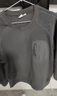盖璞男女装秋冬防静电远红外发热拼接口袋圆领运动卫衣638523 实拍图