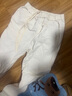 无印良品 MUJI 女式 灯芯绒轻便裤休闲裤秋冬季 纯棉全棉 BEE06C2A 米白色 S 实拍图