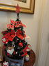 多美忆圣诞树套餐圣诞节装饰品红色60cm小树客桌面办公室圣诞节氛围布置 实拍图