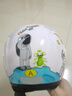 3c国标认证儿童头盔电动车男女孩冬季摩托车骑行全盔3-10岁 新国标A类珍珠白太空梦-透明镜片 实拍图