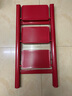 星奇堡梯子家用多功能人字梯折叠梯楼梯凳子小型室内折叠花架梯加厚碳钢 三步加厚多用梯凳【中国红】 实拍图