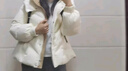 妃莉杋（FeiLiFan）羽绒棉服女短款2025新款冬季韩版撞色小个子时尚洋气加厚棉袄外套 米白色 XL （130-150斤） 实拍图