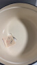 归.禾器珐琅锅多彩铸铁锅微压多功能炖锅电磁炉通用搪瓷锅平底家用汤锅 浅草绿 20cm 1.8L 实拍图