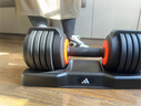 阿迪达斯 （adidas）可调节大重量男士训练器家用健身哑铃套装专业器材训练组合D100 快速调节丨2.3kg-11.3KG丨一只装 实拍图