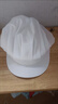鸣固 厨师帽防尘帽透气工作帽车间餐饮厨房防掉头发男女帽防尘遮油帽 白色（1顶） CW488340 实拍图