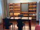 格雅木语黑胡桃落地实木小书柜一体靠墙展示书架收纳立柜置物架组合带玻璃 84cm洞洞板C款(含灯带) 实拍图