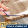 铭聚布艺（MINGJU）水晶板PVC桌垫加厚软玻璃防水防油茶几垫透明无味(1.5mm)70*120cm 实拍图