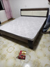澹雅 床 实木床双人床软包床现代简约欧式轻奢储物主卧大床 床+10cm椰棕床垫 1.8m*2.0m 实拍图