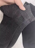 雪中飞袜子男短袜防臭吸汗纯色男士短筒棉袜夏季薄款男款 白色 实拍图