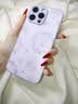 圣图朗液态小羊皮草莓小熊适用iphone17promax苹果15手机壳13新款14plus高级感女12全包16卡通男11保护套 液态小羊皮草莓小熊-草紫色 iPhone 15 Pro Max 实拍图