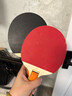 双鱼乒乓球拍初学成人儿童专业级兵兵乓球拍横拍全能型直拍成品拍单拍 【一星级初学全能型】长柄横单拍 实拍图