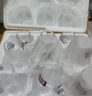 青苹果（QINGPINGGUO） 水晶白酒杯套装家用玻璃分酒器小号一口杯中式创意白酒酒盅饭店 水晶分酒器100x6+一口杯15x6 实拍图