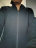 灰壳户外美利奴羊毛速干衣徒步登山运动夹克拉链外套男春秋 藏青 300gsm M 推荐140-155斤 实拍图