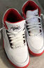 耐克男子轻便运动鞋冬季缓震经典时尚NIKE FLIGHT LEGACY BQ4212 100白/黑-大学红 41 实拍图