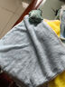 擦手巾可挂式珊瑚绒厨房加厚吸水速干毛巾卫生间卡通水果儿童手帕 3条装随机色 实拍图